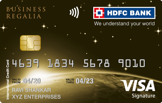 HDFC Bank Business Regalia Credit Card