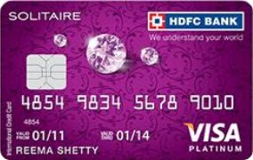 HDFC Solitaire Credit Card