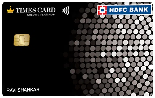 HDFC Platinum Times Credit Card